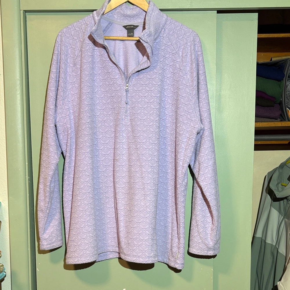 Eddie Bauer Lavender pullover